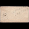 1869 NDP Ganzsache Umschlag von Markneukirchen nach Plauen (22948