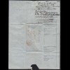 Schweiz 1844 Brief ZÜRICH K2 + N:Abg.rot nach Schwyz mit Inhalt (23704