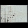 Schweiz 1844 Brief ZÜRICH K2 + N:Abg.rot nach Schwyz mit Inhalt (23704