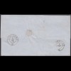 Schweiz 1863 Umschlag 20 R.Sitzende Helvetia Basel - Langenau (23721