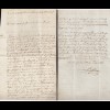 Baden - 1843 Brief OBERKIRCH L1r nach RENCHEN K2s (15874