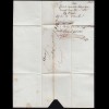 Zürich K2r Schweiz Geschäfts-Brief 1844 nach Swyz Inhalt Taxiert (23706