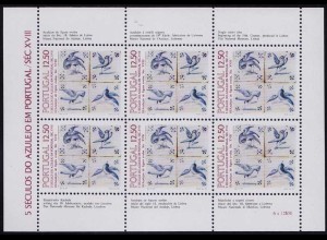 Portugal 1985 Kacheln Azulejos Klbg.1665 ** postfrisch MNH (d324