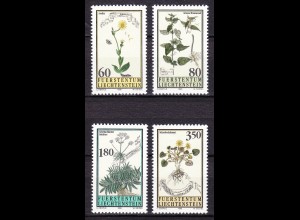 Liechtenstein Heilpflanzen 1995 Mi. 1116-19 ** unter Postpreis (c079