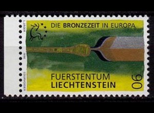  Liechtenstein Die Bronzezeit 1996 Mi. 1128 ** unter Postpreis (c085