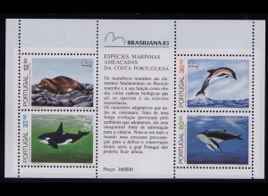 Portugal 1983 Meeressäugetiere Block 41 ** (d299