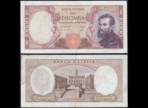 Italien - Italy - 10000 10.000 Lire 1964 Banknote Pick 97b - VF (12728