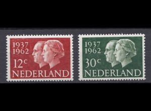 Niederlande Mi. 772-773 postfrisch Sommermarken 1962 (80036