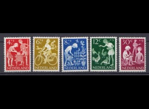 Niederlande Mi. 785-789 postfrisch Voor het Kind 1962 (80040
