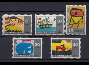 Niederlande Mi. 850-854 postfrisch Voor het Kind 1965 (80048