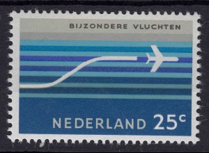 Niederlande Mi. 863 postfrisch Flugpostmarke 1966 (80052