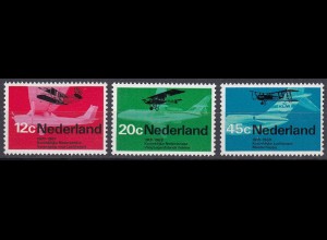 Niederlande Mi. 902-904 postfrisch Jahrestage Luftfahrt 1968 (80063