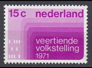 Niederlande Mi. 957 postfrisch Volkszählung 1971 (80079