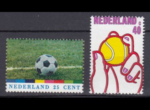 Niederlande Mi. 1030-1031 postfrisch Sport Fußball-Weltmeisterschaft 1974 (80099