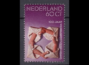 Niederlande Mi. 1038 postfrisch 100 Jahre Weltpostverein 1974 (80102