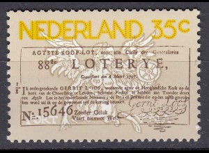 Niederlande Mi. 1063 postfrisch Staatslotterie 1976 (80113