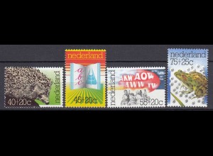 Niederlande Mi. 1070-1073 postfrisch Sommermarken 1976 (80114