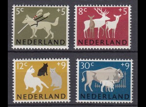 Niederlande Mi. 818-821 postfrisch Sommermarken 1964 (80135