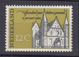 Niederlande Mi. 817 postfrisch 1964 500 Jahrestag Generalstaaten (80136