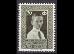 Liechtenstein Mi. 352 postfrisch Briefmarkenausstellung 1956 (11304