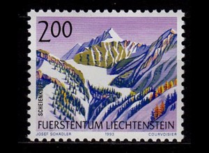  Liechtenstein Freimarke Berge 1993 Mi. 1059 ** unter Postpreis (c056