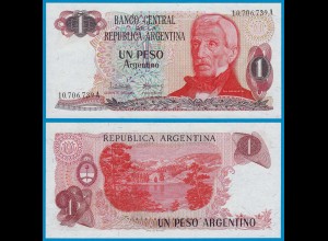 Argentinien - Argentina 1 Pesos 1983 Pick 311a UNC (21064