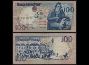 Portugal - 100 Escudos Banknote 1984 - Pick 178c F (4) (21785