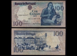 Portugal - 100 Escudos Banknote 1985 - Pick 178d F (4) (21806