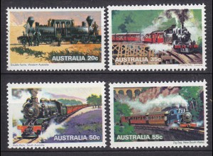 AUSTRALIEN AUSTRALIA EISENBAHN TRAIN SET ** (5284