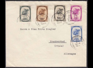 Belgien - Belgium 1938 Brief/Cover ex Prinz Albert von Lüttich (22797