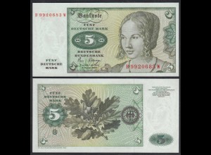 BRD 5 DM Bundesbanknote 1980 Ro 285a UNC (1) (25149