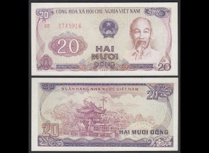 Vietnam - Viet Nam 20 Dong Banknote 1985 Pick 94a UNC (1) (25150