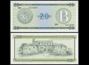 Kuba - Cuba 20 Peso Foreign Exchange Certificates 1985 Pick FX9 UNC (1) (25715