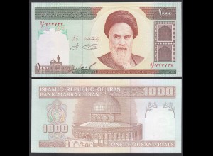 IRAN (Persien) - 1000 RIALS (1992) Sign 31 Pick 143d UNC (1) (26032