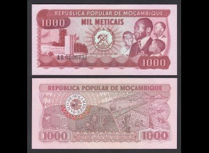 MOSAMBIK - MOZAMBIQUE 1000 Meticais 1980 Pick 128 UNC (1) (26384