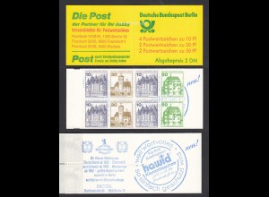 Berlin Burgen und Schlösser Markenheftchen MH 11f postfrisch (26610
