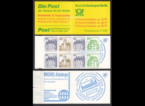 Berlin Burgen und Schlösser Markenheftchen MH 11b postfrisch (26612