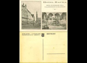 AK Dänemark - Denmark Hotel Hafnia Kobenhavn (1412