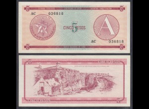 Kuba - Cuba 5 Peso Foreign Exchange Certificates 1985 Pick FX3 VF (3) (26794