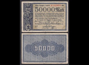 Düren 50000 50.000 Mark 1923 Notgeld/Gutschein Handelskammer (27561