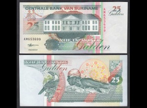 SURINAM - SURINAME 25 Gulden 1998 Pick 138d UNC (1) (27691