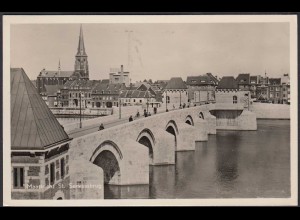 AK Niederlande Maastricht St.Servaasbrug 1956 (65096