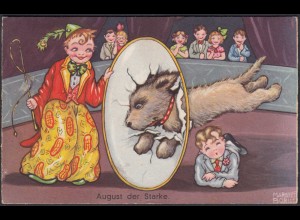 AK Kinder-Zirkus August der Starke 1938 (65189