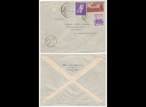 Ägypten - Egypt 1957 Brief von Alexandria nach Düsseldorf (28582