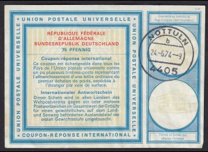 Deutschland International Antwortscheine 1974 IAS Nottuln 75 Pfennig (17450