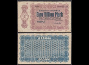 Gräfrath 1 Millionen Mark 1923 Starnote Notgeld F (4) (29641