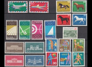 Federal Republic of Germany BRD nice Lot MNH Stamps in sets (65419
