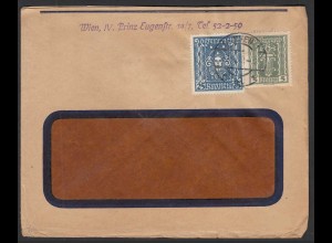 Österreich 1923 Umschlag aus Wien (30576