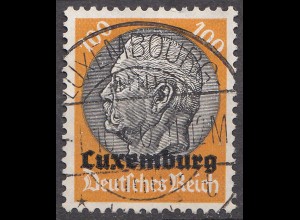 Deutsche Besetzung Luxemburg 100 Pfennig 1940 Mi. 16 gestempelt used (70060