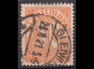  Oberschlesien - Upper Silesia Mi. D5 overprint 30 Pfennig gebraucht used 1920